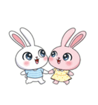 ときめくうさぎちゃん（個別スタンプ：5）