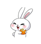 ときめくうさぎちゃん（個別スタンプ：6）