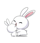 ときめくうさぎちゃん（個別スタンプ：11）