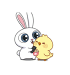 ときめくうさぎちゃん（個別スタンプ：17）