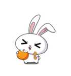 ときめくうさぎちゃん（個別スタンプ：22）