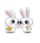 ときめくうさぎちゃん（個別スタンプ：27）