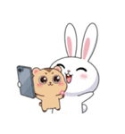 ときめくうさぎちゃん（個別スタンプ：28）