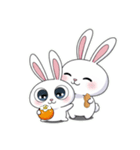 ときめくうさぎちゃん（個別スタンプ：36）