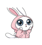 ときめくうさぎちゃん（個別スタンプ：40）