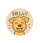 レークランドテリアのSANDYくん⭐︎（個別スタンプ：5）