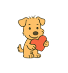 レークランドテリアのSANDYくん⭐︎（個別スタンプ：30）