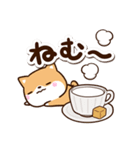 ちびシバ【カフェ】（個別スタンプ：3）