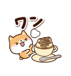 ちびシバ【カフェ】（個別スタンプ：7）
