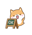 ちびシバ【カフェ】（個別スタンプ：8）