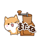 ちびシバ【カフェ】（個別スタンプ：21）