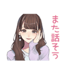 ガーリー女子のやさしい褒め言葉（個別スタンプ：39）