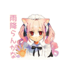体育祭★ねこみみメイド（個別スタンプ：10）