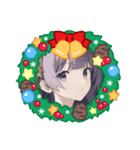 美少女の冬・クリスマス（個別スタンプ：10）