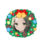 美少女の冬・クリスマス（個別スタンプ：14）