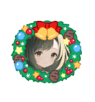 美少女の冬・クリスマス（個別スタンプ：18）