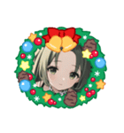 美少女の冬・クリスマス（個別スタンプ：38）