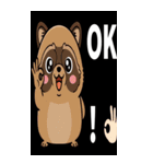 動物による挨拶系のBIGスタンプ！！（個別スタンプ：11）