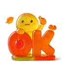 ビタミンチャージグミ✖️だいふくまるの秋（個別スタンプ：13）