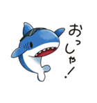 コテコテ関西弁のええサメ、シャーくん！（個別スタンプ：3）