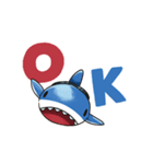 コテコテ関西弁のええサメ、シャーくん！（個別スタンプ：9）