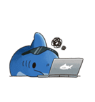 コテコテ関西弁のええサメ、シャーくん！（個別スタンプ：19）