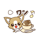 『チワワ 犬スタンプ』カフェ（個別スタンプ：7）