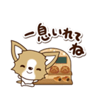 『チワワ 犬スタンプ』カフェ（個別スタンプ：12）