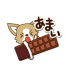 『チワワ 犬スタンプ』カフェ（個別スタンプ：18）