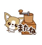 『チワワ 犬スタンプ』カフェ（個別スタンプ：21）