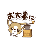 『チワワ 犬スタンプ』カフェ（個別スタンプ：28）