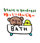 (nenerin日常会話スタンプ015英語気遣い)（個別スタンプ：15）