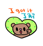 (nenerin日常会話スタンプ015英語気遣い)（個別スタンプ：40）