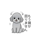 使いやすい長文のトイプードル（敬語）（個別スタンプ：29）