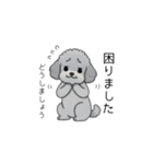 使いやすい長文のトイプードル（敬語）（個別スタンプ：32）