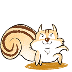 [LINEスタンプ] ナッツキラーNo.8