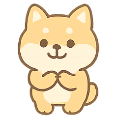 [LINEスタンプ] もふもふ柴犬 きゅん表情