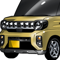 [LINEスタンプ] 車(SUV32)クルマバイクシリーズ