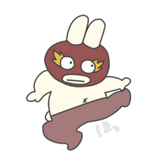 [LINEスタンプ] いくぞ！！ゴンザレスうさぎ3