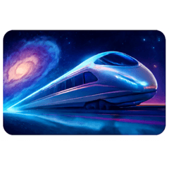 [LINEスタンプ] 幻想的な「鉄道×異星文明」