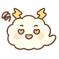 [LINEスタンプ] ひかりクラウドリン 気分パレード