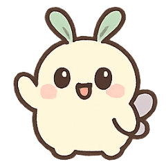 [LINEスタンプ] もちもちモスリン 気分パレード