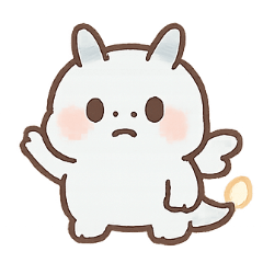[LINEスタンプ] コットンドリップドラゴン 気分パレード