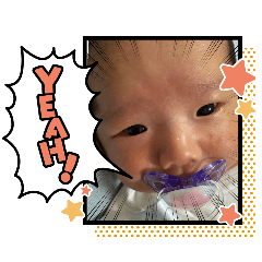 [LINEスタンプ] 産まれたキミト