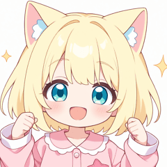 [LINEスタンプ] ドリームナイト猫と女の子スタンプ 