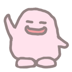 [LINEスタンプ] 何かの妖精かもしれないポニョン