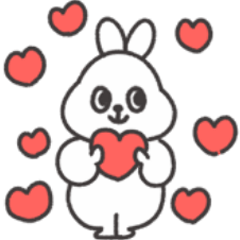 [LINEスタンプ] ◉働くみんなが使えるうさぎさん◉