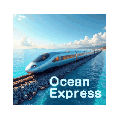 [LINEスタンプ] 美しい列車の旅/Beautiful Train Journeys