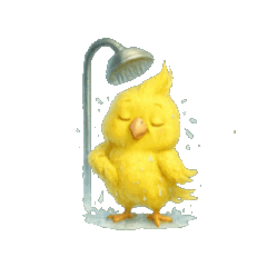 [LINEスタンプ] 動く無言オカメインコ3