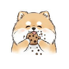[LINEスタンプ] ポメラニアン（日常使い） 